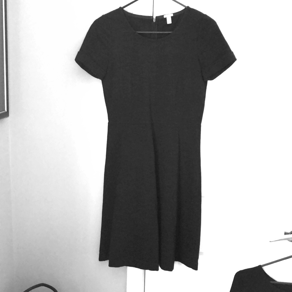 J.Crew Navy Stretch Business Casual Dress